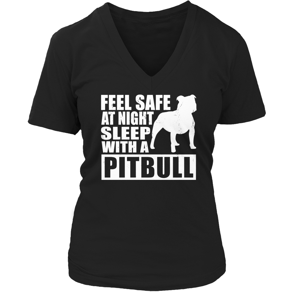 Limited Edition - Feel safe at night sleep with a Pitbull