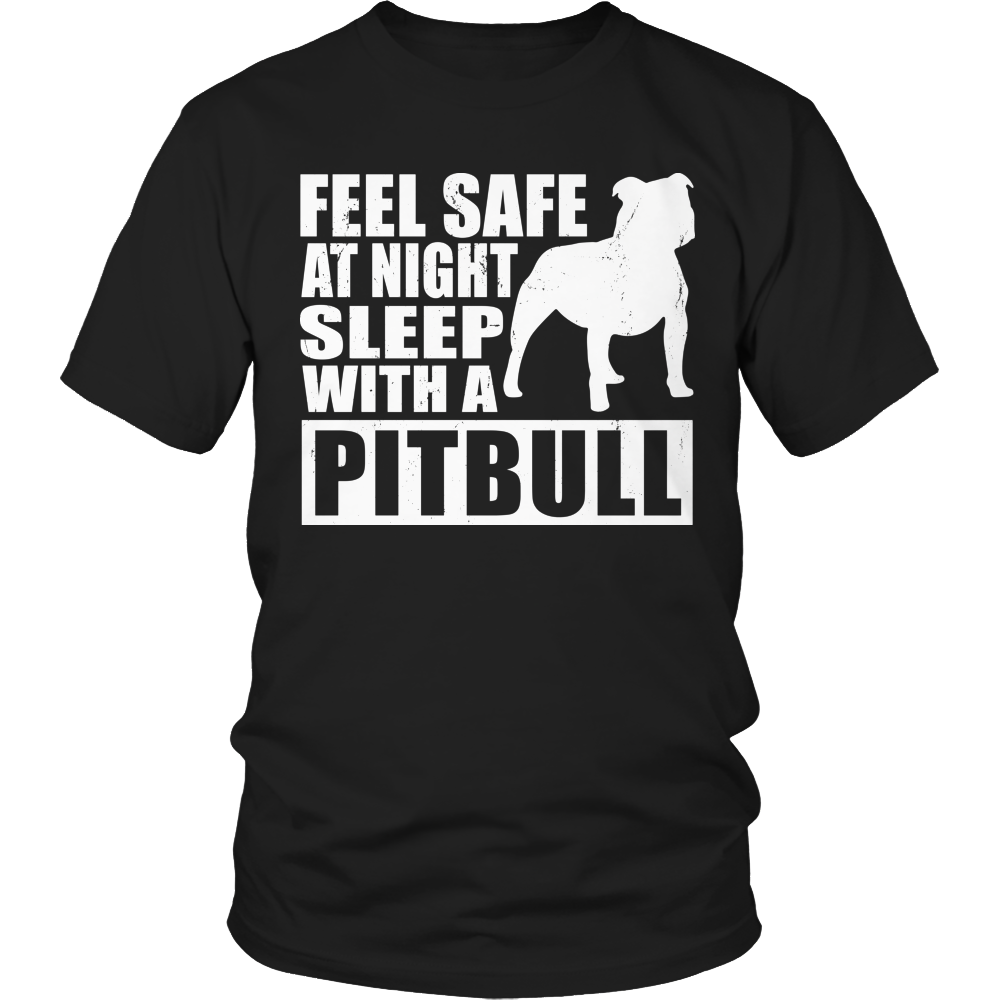 Limited Edition - Feel safe at night sleep with a Pitbull