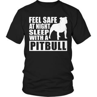 Limited Edition - Feel safe at night sleep with a Pitbull