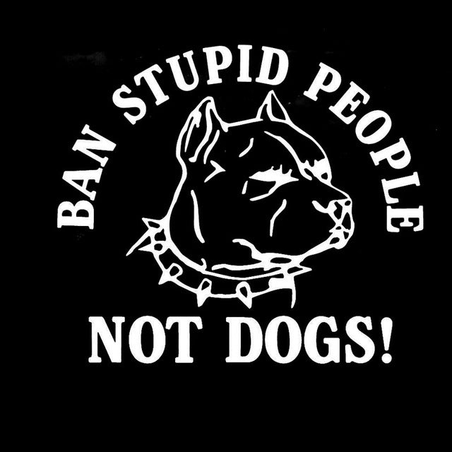 Vinyl Die Cut Pitbull Sticker