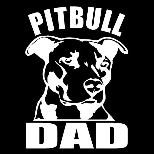 Pitbul Dad Sticker