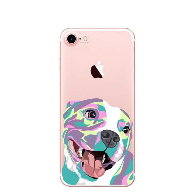 Pitbull Art Design Phone Case