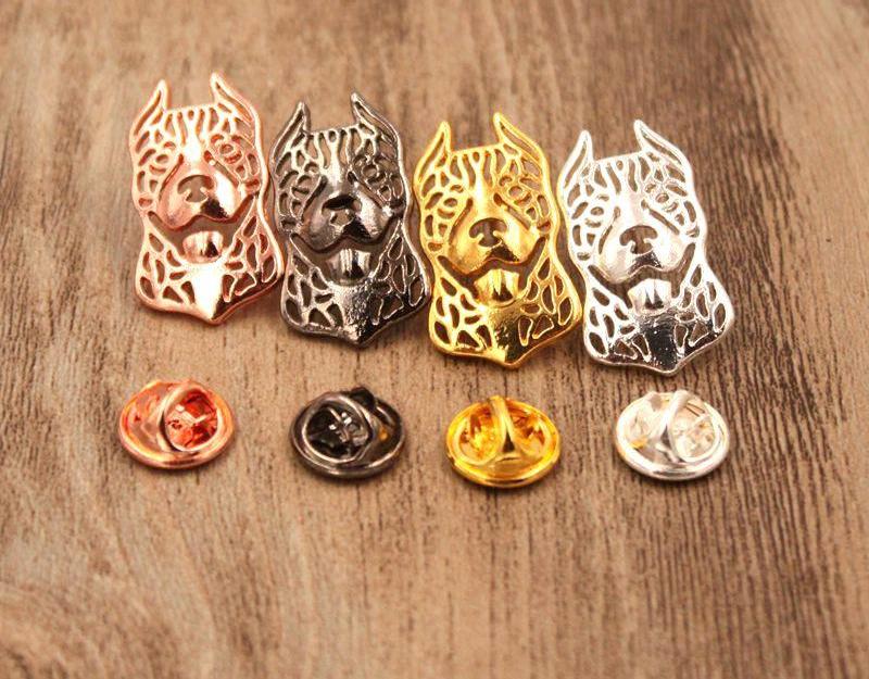 Fashion Pitbull Brooch