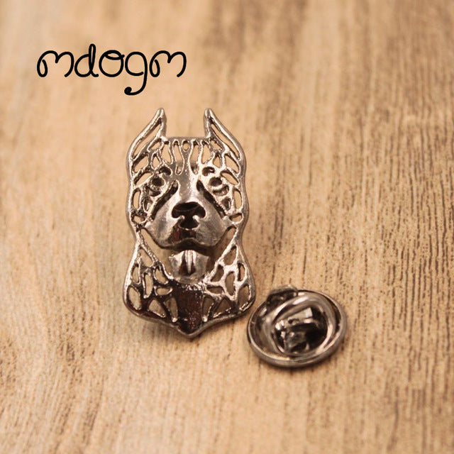 Fashion Pitbull Brooch