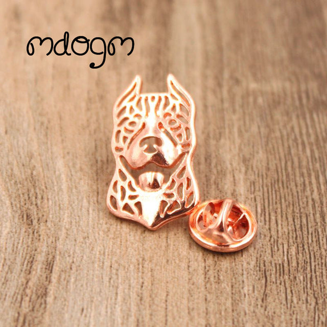 Fashion Pitbull Brooch