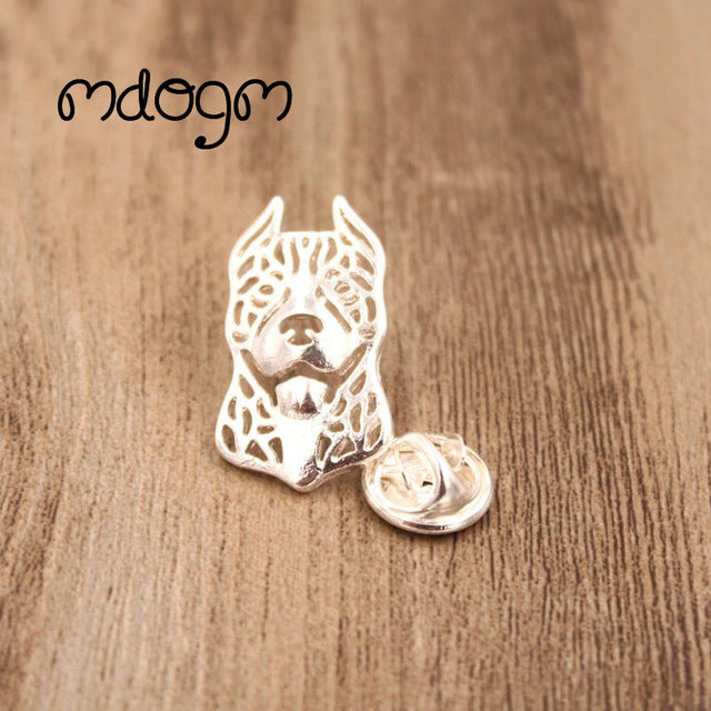 Fashion Pitbull Brooch