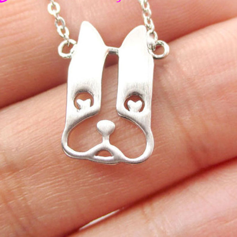 Fashion Pitbull Pendant Necklace