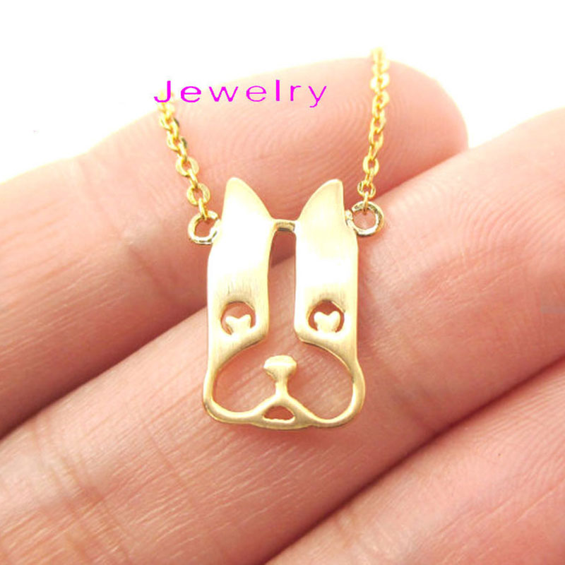 Fashion Pitbull Pendant Necklace
