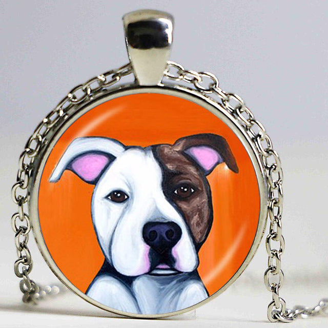 Lover Pitbull Terrier Necklace