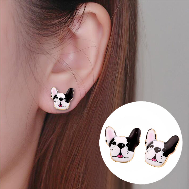 Fashion Pitbull Stud Earrings