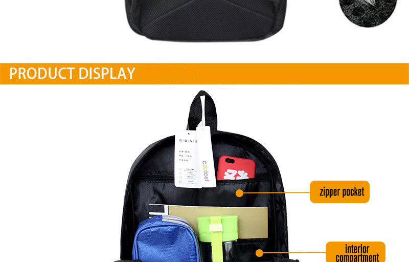 Unisex Pitbull Cartoon Bagpack