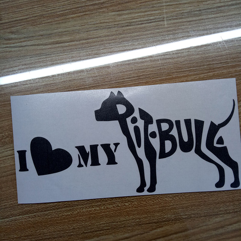 Viny Animal Pitbull Sticker