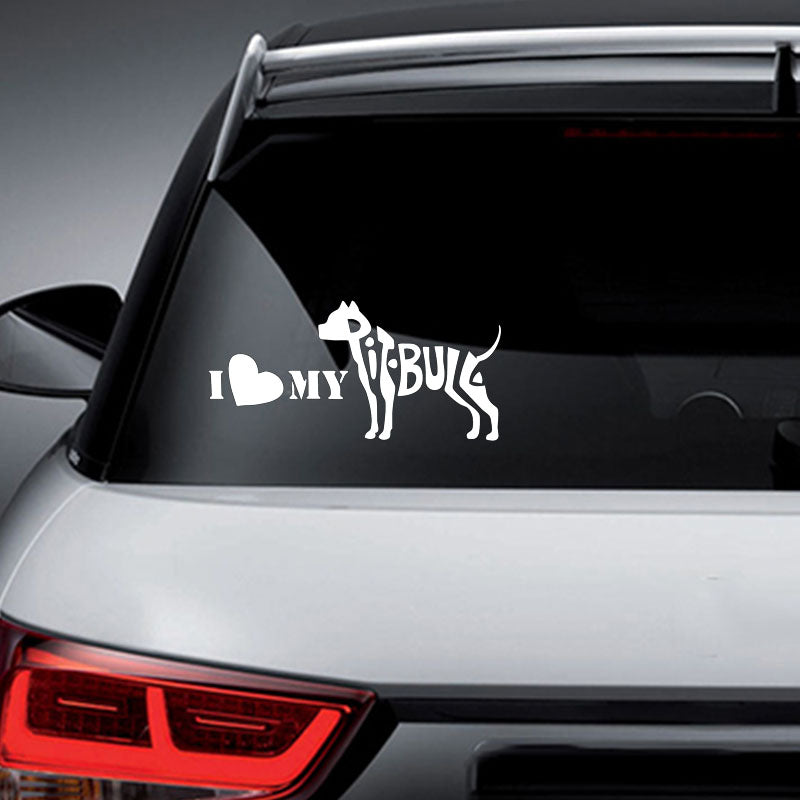 Viny Animal Pitbull Sticker