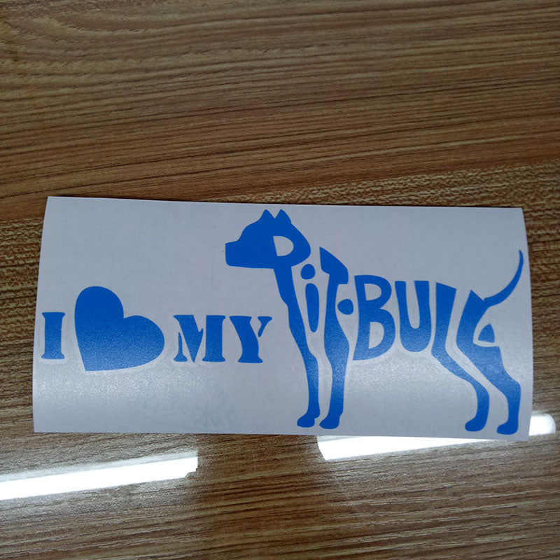 Viny Animal Pitbull Sticker