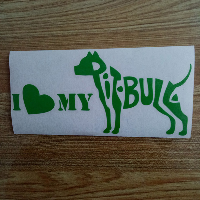 Viny Animal Pitbull Sticker