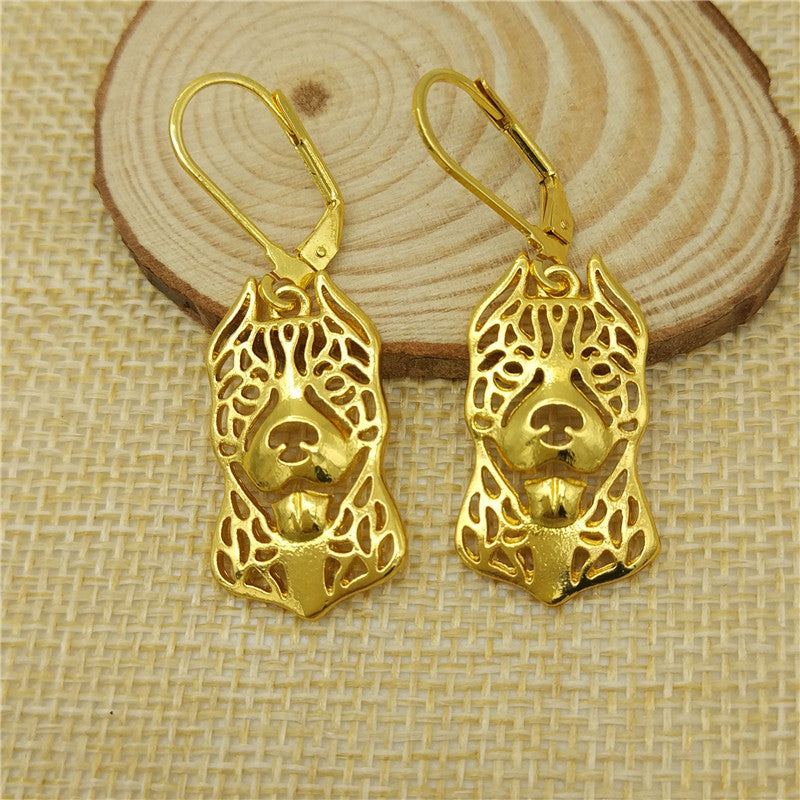 Trendy Pitbull Earings