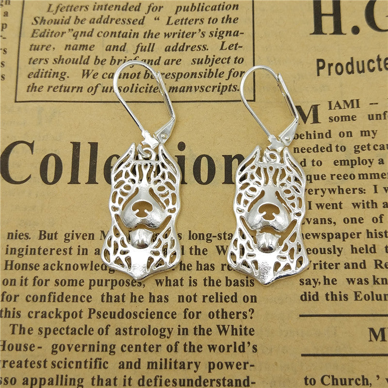 Trendy Pitbull Earings