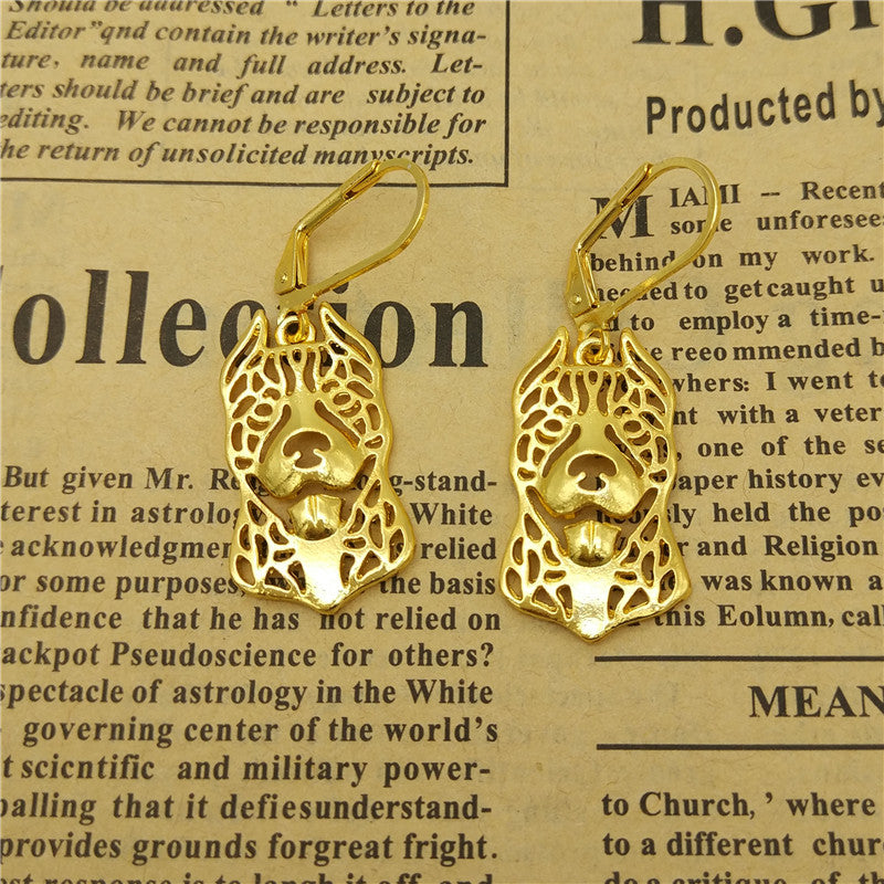 Trendy Pitbull Earings