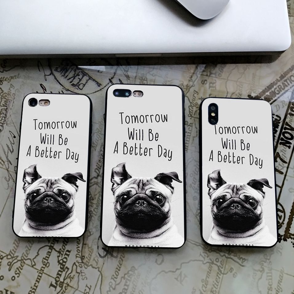 Silicone Pitbull Design Phone Case
