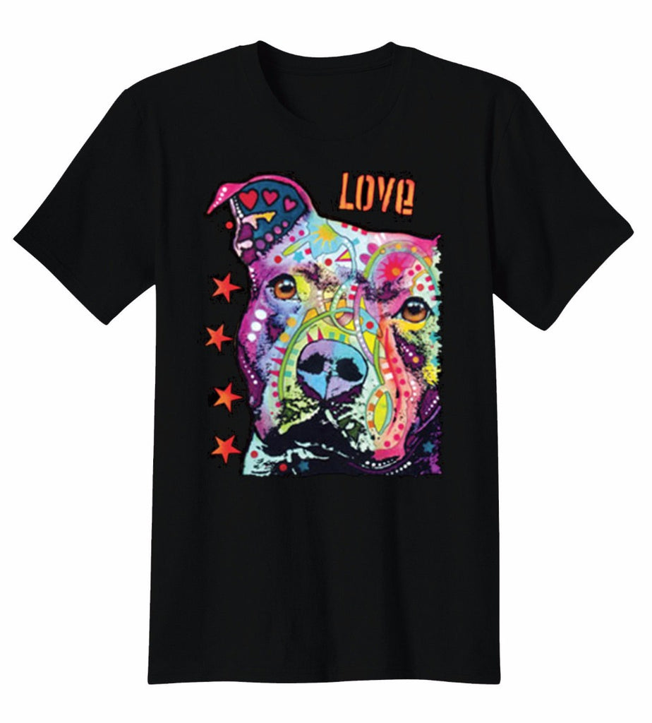 Bright Love Pitbull T-Shirt