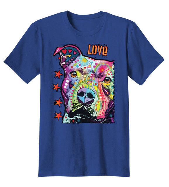 Bright Love Pitbull T-Shirt