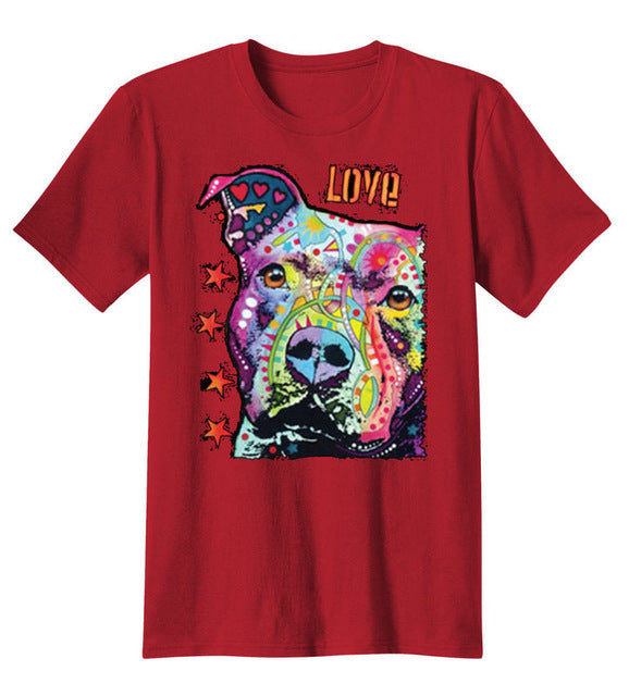 Bright Love Pitbull T-Shirt