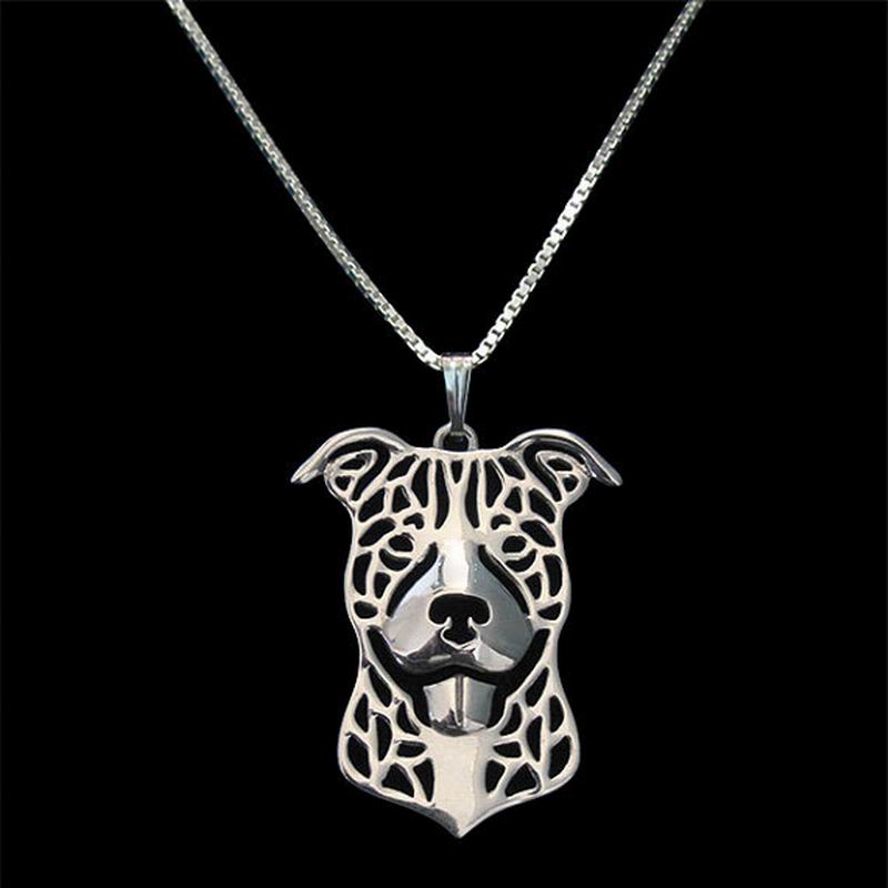 Fashion Plated Pitbull Necklace