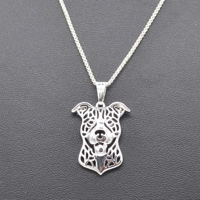 Fashion Plated Pitbull Necklace