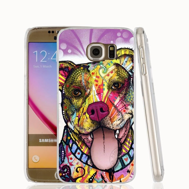 Multi Color Pitbull Cover