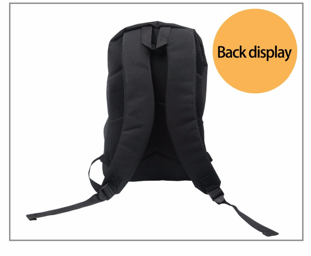 Printed Pitbull Face Bagpack