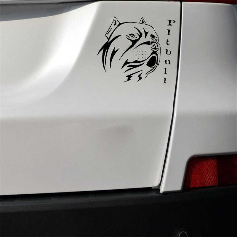 Casual Pitbull Sticker