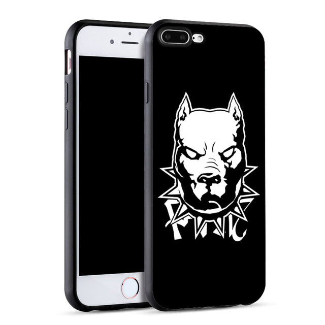 Silicone Pitbull Design Phone Case