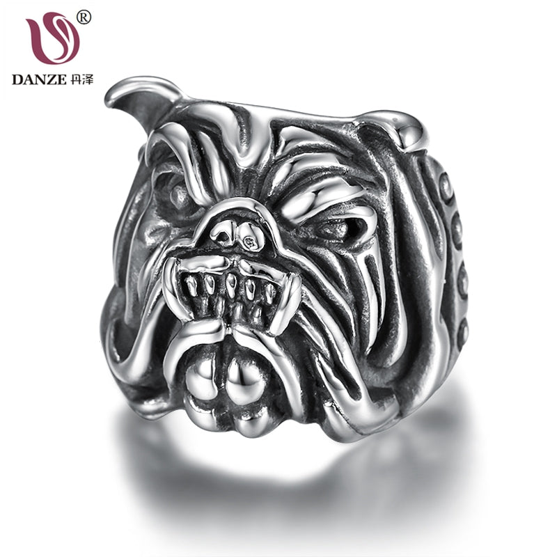 Stainless Steal Pitbull Rings