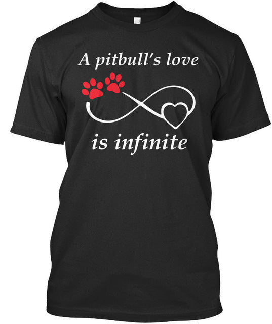 Infinity Pitbull Design Shirt