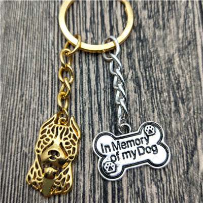 Fashion Pitbull Keychain