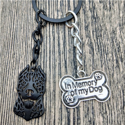 Fashion Pitbull Keychain