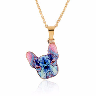 Colorful Chinese Pitbull Necklace