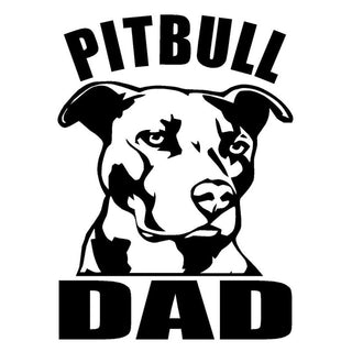 Pitbul Dad Sticker