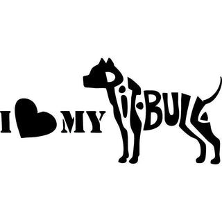Viny Animal Pitbull Sticker