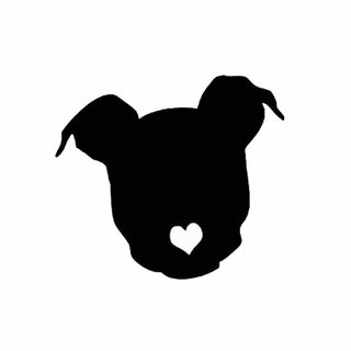 Pitbull Face Sticker