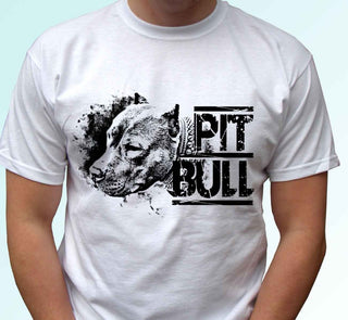 Men's Fashion Pitbul Print Shirt