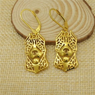 Trendy Pitbull Earings