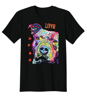 Bright Love Pitbull T-Shirt