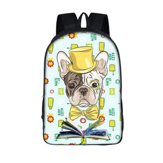 Cute Pitbull Hat Bagpack