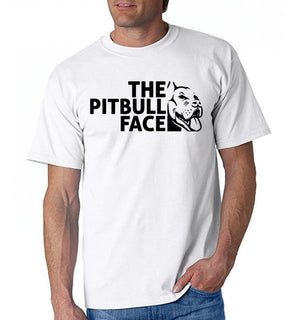 Pitbull Face Short Sleeve T-Shirt
