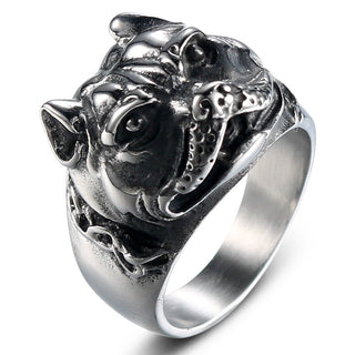 Animal Shape Pitbull Ring